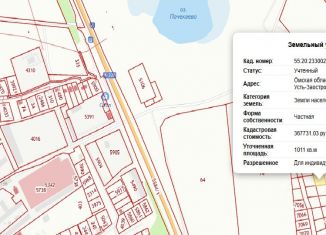 Продается участок, 10.11 сот., Омская область