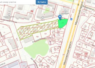 Земельный участок на продажу, 14 сот., Ярославль, Красноперекопский район, Московский проспект, 36