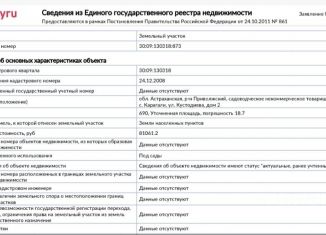 Продажа земельного участка, 6.9 сот., село Карагали, улица Кустодиева, 2