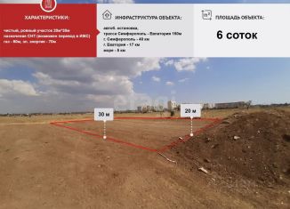 Продам участок, 6 сот., Саки