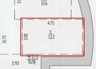 Продам гараж, 13.3 м2, Барнаул, Партизанская улица, 105, Центральный район