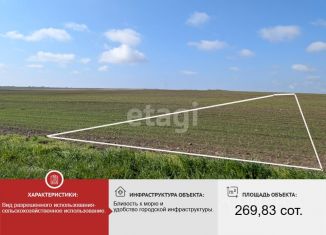 Земельный участок на продажу, 269.83 сот., село Новосельское, улица Ленина