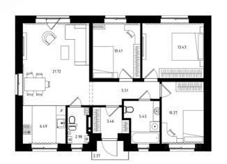 Продаю дом, 82 м2, Тюменская область