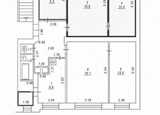 Продается комната, 100.2 м2, Тверь, улица Бобкова, 32