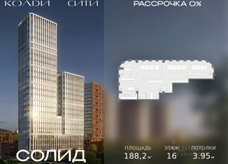 Продается офис, 188.2 м2, Москва, Автомобильный проезд, 2, метро Волгоградский проспект
