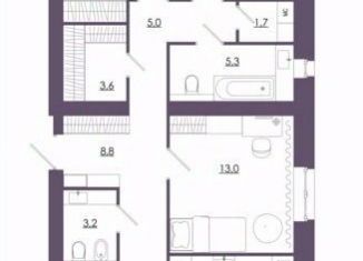 Продаю трехкомнатную квартиру, 110.5 м2, Смоленск