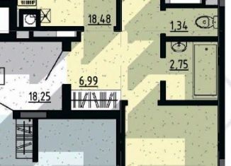 Продаю 2-ком. квартиру, 59.2 м2, Якутск