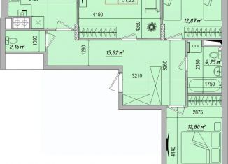 Продажа 3-ком. квартиры, 81.22 м2, Белгород, Восточный округ