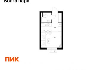 Продажа квартиры студии, 21.3 м2, Ярославль