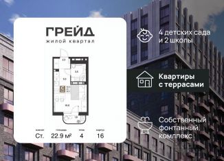 Продаю квартиру студию, 22.9 м2, Краснодар
