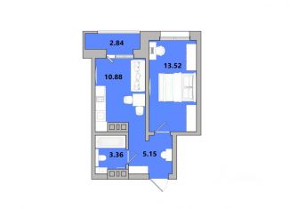 Продается однокомнатная квартира, 35.75 м2, Иркутск, Ленинский округ
