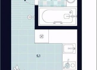 Продам квартиру студию, 25.4 м2, Тула, Центральный территориальный округ