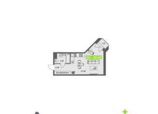 Продам квартиру студию, 32.74 м2, Архангельск