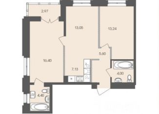 Продается 2-комнатная квартира, 67 м2, Иркутск