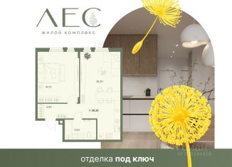 Продается 1-ком. квартира, 58.2 м2, Пензенская область