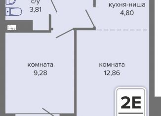 Продажа 2-комнатной квартиры, 37.53 м2, Пермь, Орджоникидзевский район