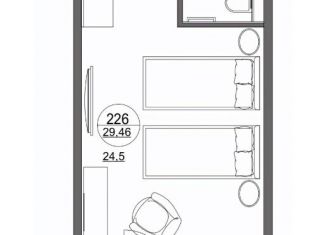 Продажа 1-ком. квартиры, 29.46 м2, Карачаево-Черкесия