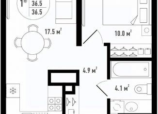 Продажа 2-комнатной квартиры, 36.5 м2, Астраханская область