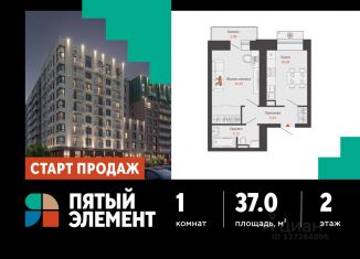 1-комнатная квартира на продажу, 37 м2, Пермский край