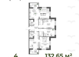 Продажа 4-ком. квартиры, 132.65 м2, Владимир