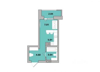 Квартира на продажу студия, 23.09 м2, Иркутск