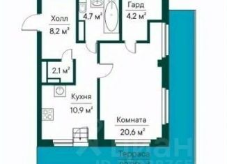 Продажа 1-ком. квартиры, 57.7 м2, Самара, метро Московская
