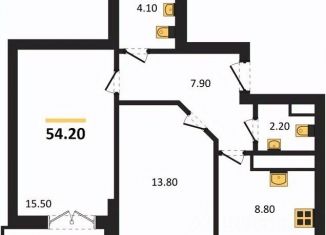 Продажа двухкомнатной квартиры, 54.2 м2, Воронежская область