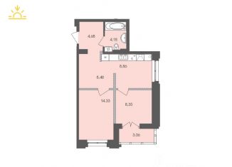 Продаю 1-ком. квартиру, 49.05 м2, Иркутская область