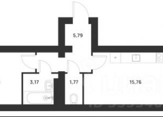 Продается 1-ком. квартира, 39.82 м2, Тульская область