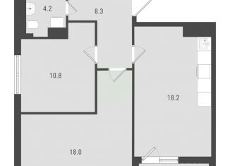 Продаю 2-комнатную квартиру, 60.4 м2, Самара