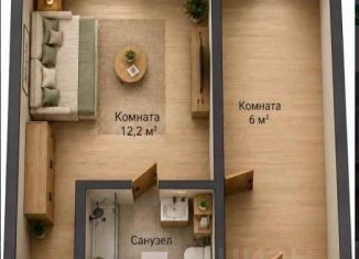Продам комнату, 18 м2, Уфа, улица Шафиева, 46/1