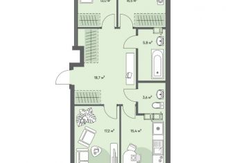 Продажа 3-комнатной квартиры, 97.5 м2, Самара, Куйбышевский район