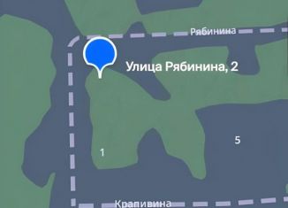 Продам участок, 11 сот., Свердловская область, улица Рябинина, 2