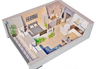 Продается 2-комнатная квартира, 48.8 м2, Амурская область