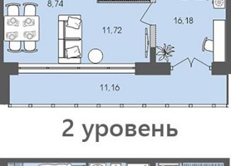 Продается 2-ком. квартира, 104.68 м2, Иркутск, Свердловский округ
