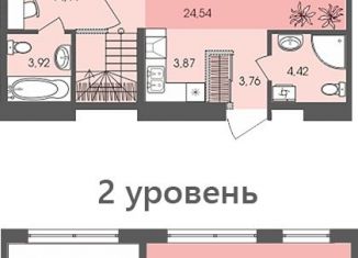 Продам 2-ком. квартиру, 77.52 м2, Иркутск, Свердловский округ