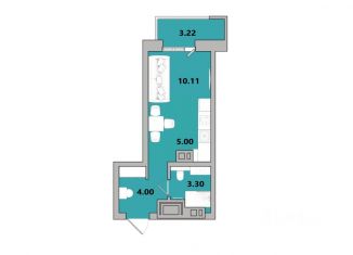 Продается квартира студия, 25.63 м2, Иркутск, Ленинский округ