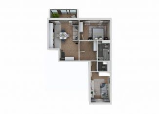 2-ком. квартира на продажу, 63.98 м2, Миасс