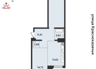 Продается 2-ком. квартира, 71.43 м2, Иркутская область