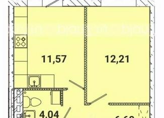 Продам однокомнатную квартиру, 38.5 м2, поселок Дзержинск, микрорайон Современник, 27