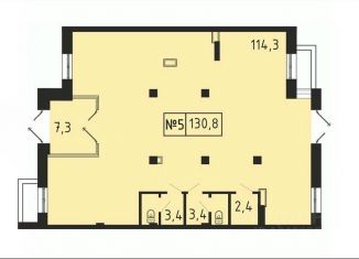 Продаю офис, 130.8 м2, деревня Пирогово, улица Ильинского, 4к2