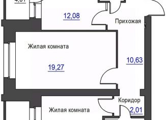 Продам 2-комнатную квартиру, 66.65 м2, Орёл