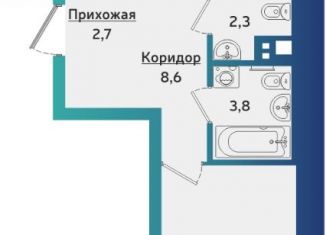 Продам 2-комнатную квартиру, 57.05 м2, Ижевск, Устиновский район