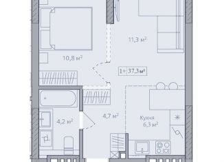 Продажа 1-комнатной квартиры, 37.3 м2, Стерлитамак