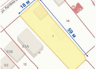 Продается участок, 10 сот., Ессентуки, улица Артёма Сергеева, 93