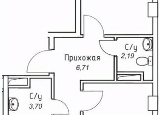 Продам 2-комнатную квартиру, 58.4 м2, Якутск, Автодорожный округ