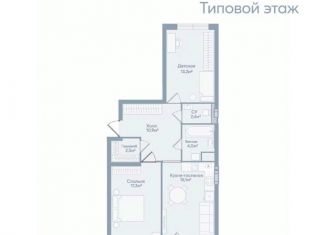 Продам двухкомнатную квартиру, 69.47 м2, Астрахань, Советский район, Моздокская улица, 40В