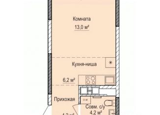 Продаю квартиру студию, 28.4 м2, Удмуртия