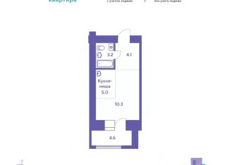 1-ком. квартира на продажу, 24.9 м2, Амурская область