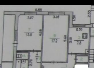 2-комнатная квартира на продажу, 53 м2, Орёл, улица Маринченко, 23